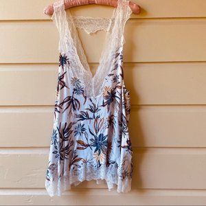 Intimately Free People Floral Mini Slip Dress